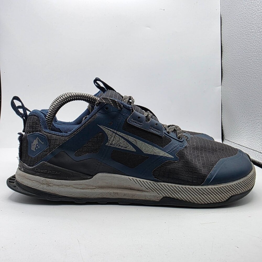 Altra Lone Peak 8 Mens Size 8.5 Blue Trail Running Shoes Camping Hiking Outdoors - Picture 12 of 14